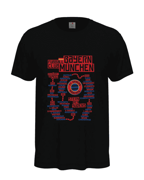 Bayern Munchen History #1, Мъжка тениска ST2000