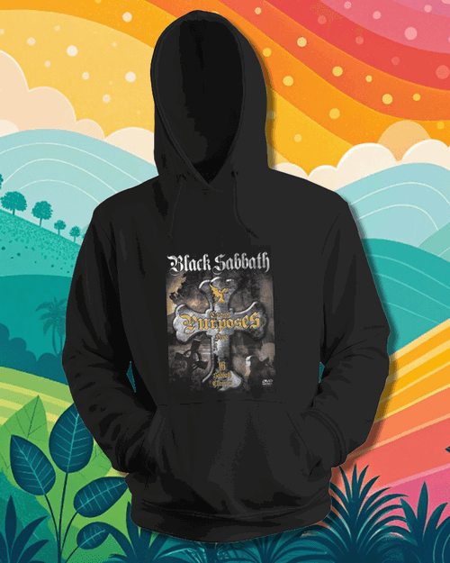 Black Sabbath - Purposes, Унисекс суитшърт с качулка SO47101