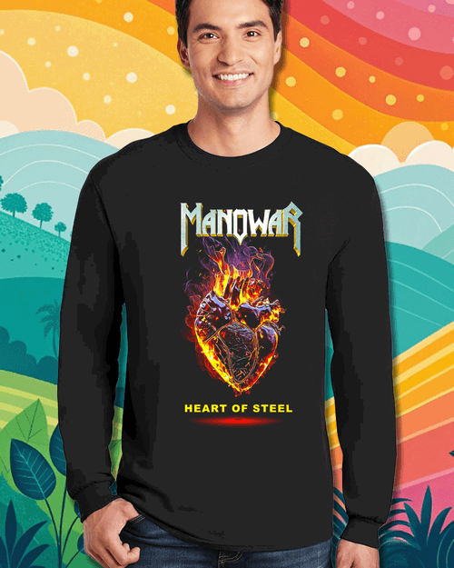 ManoWar - Heart Of Steel, Тънка блуза с дълъг ръкав GI5400